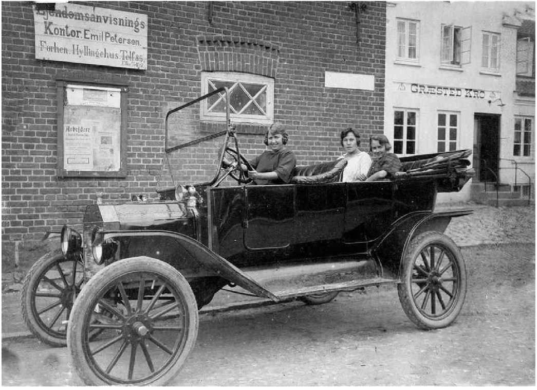 Veteranfoto fra Græsted Lokalhistoriske Forenings samling